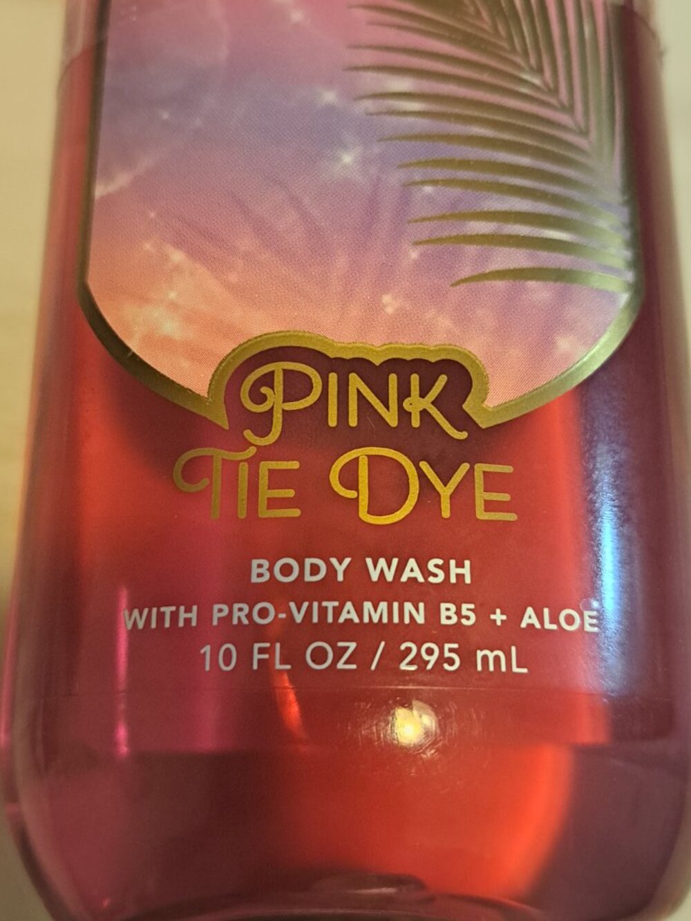 BATH & BODY WORKS PINK TIE DYE BODY WASH - Picture 2 of 9